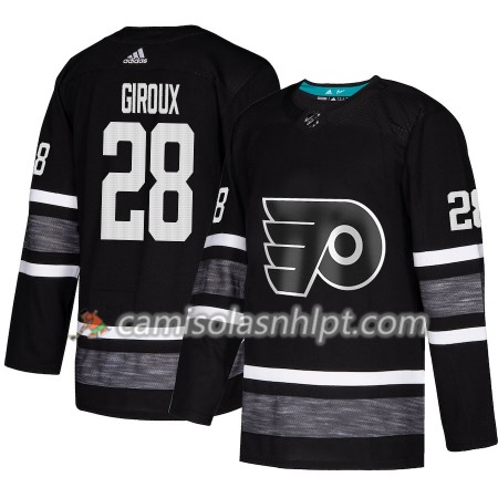 Camisola Philadelphia Flyers Claude Giroux 28 2019 All-Star Adidas Preto Authentic - Homem